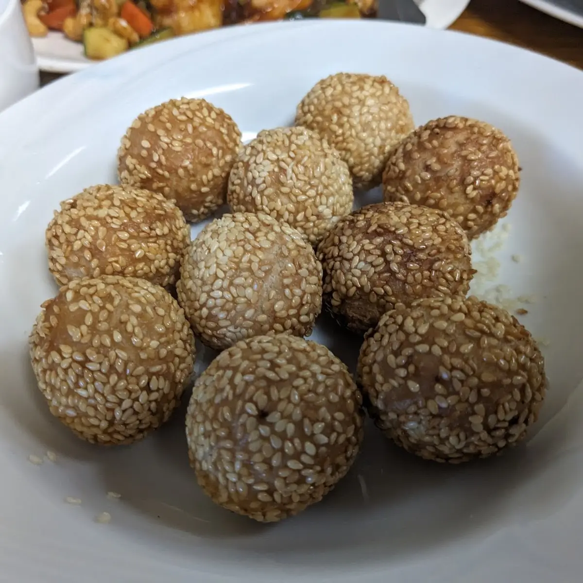 芝麻球 sesame balls